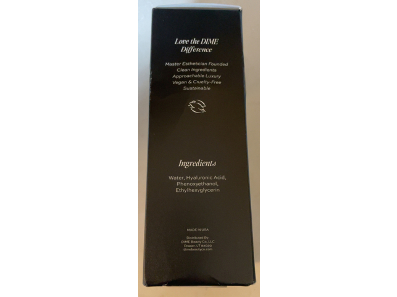 Dime Serum, Hyaluronic Acid, 3.38 fl oz/100 mL