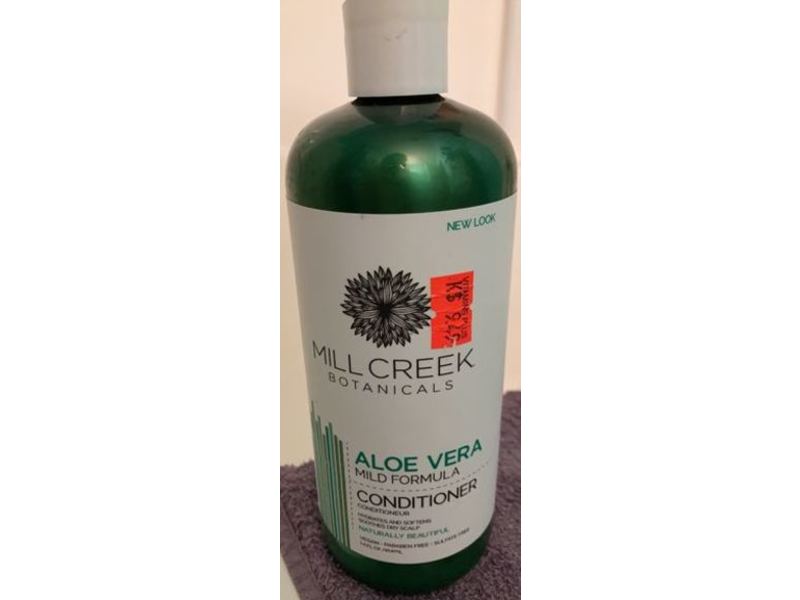Mill Creek Botanicals Conditioner, Aloe Vera Mild, 14 fl oz/414 mL