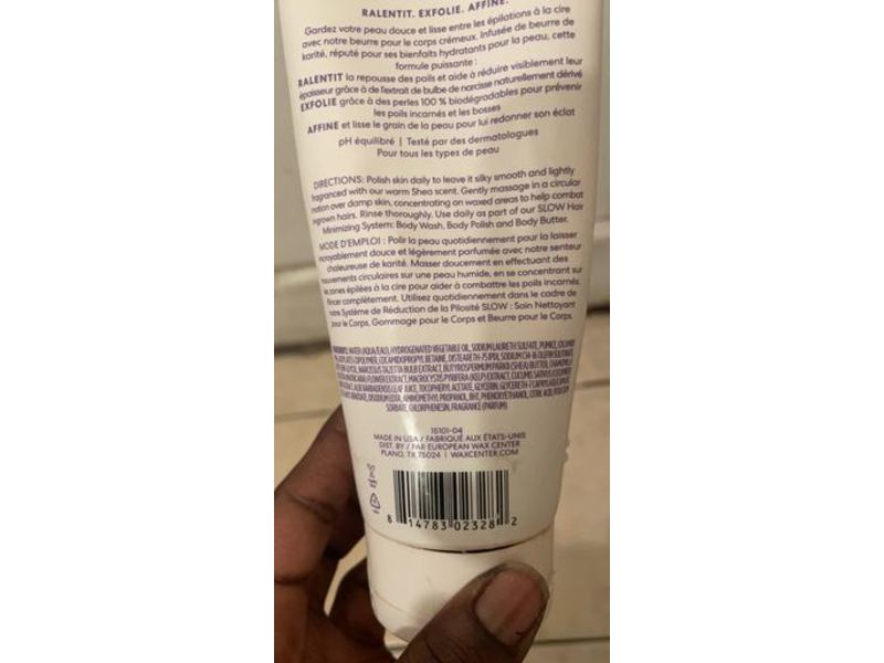 Ewc Slow Body Polish, Shea, 6.7 fl oz/200 mL