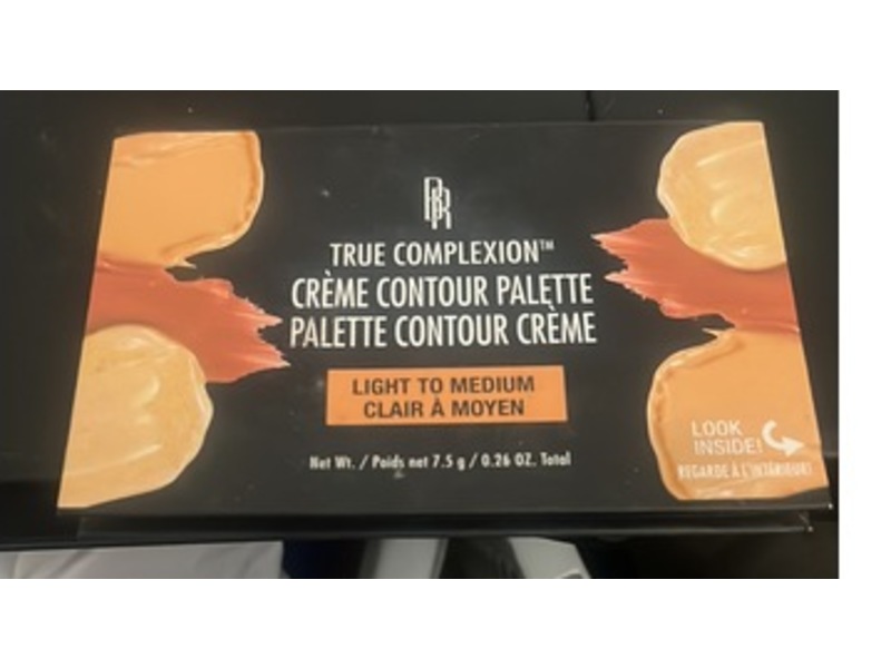 Black Radiance True Complexion Creme Contour Palette, Light to Medium, 0.26 fl oz/7.5 g