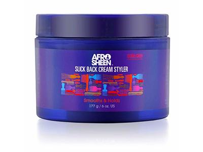 Afro Sheen Slick Back Cream Styler, Extra Hold, 6 oz/177 g