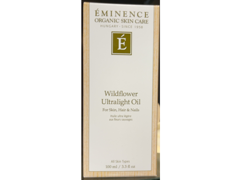 Eminence Organic Skincare Wildflower Ultralight Oil, 3.3 fl oz/300 mL