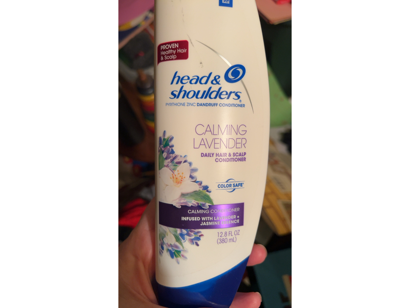 Head & Shoulders Daily Hair & Scalp Conditioner, Calming Lavender, 12.8 fl oz/380 mL