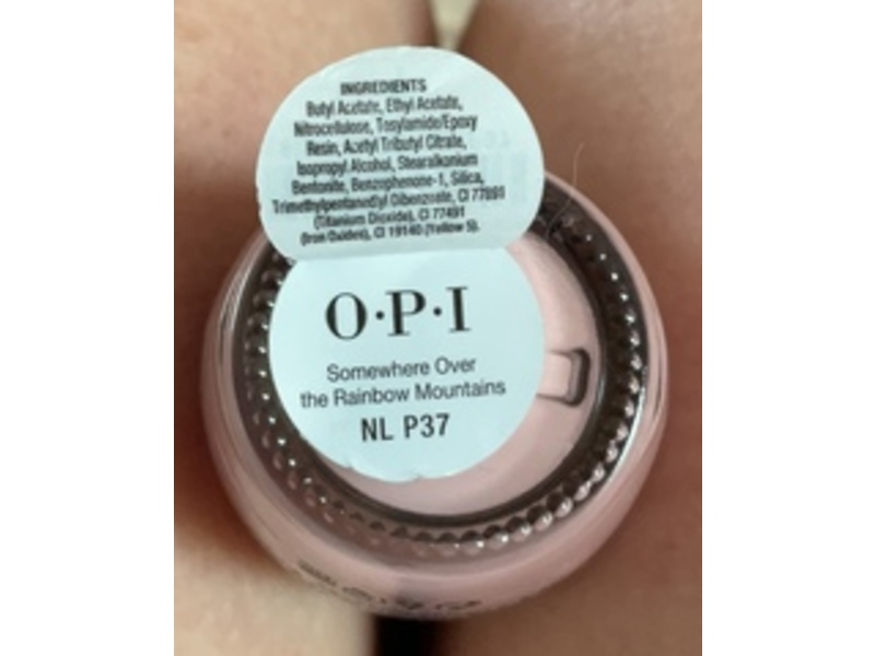 O.P.I Nail Lacquer, Somewhere Over The Rainbow Mountains, 0.5 fl oz/15 mL