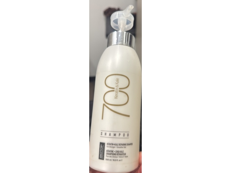 Biotop Professional 700 Keratin + Kale Hair Shampoo, 16.9 fl oz/500 mL