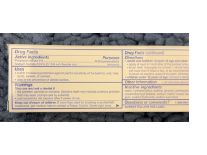 Sensodyne Extra Whitening Toothpaste, Cool Mint, 4 oz/113g, Pack Of 3