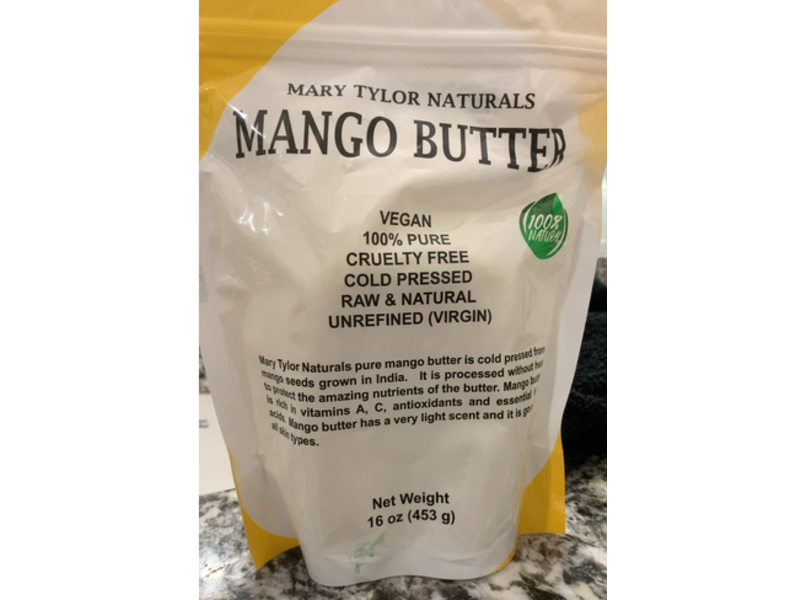 Mary Tylor Naturals Mango Butter, 16 oz/453 g