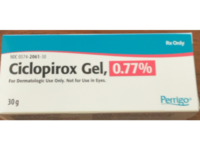 Ciclopirox Gel 0.77%, 30 g Perrigo (RX)
