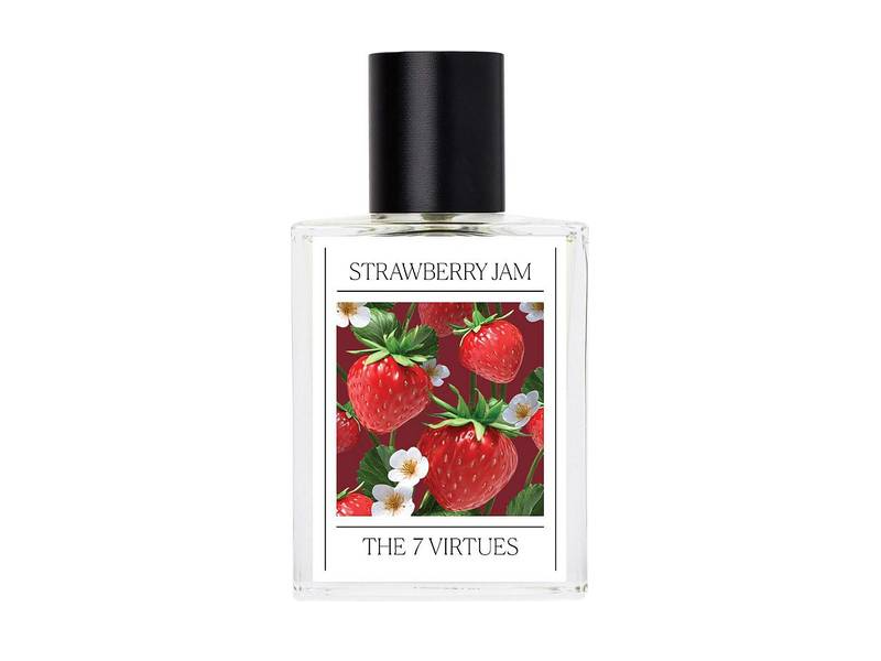 The 7 Virtues Eau De Parfum, Strawberry Jam, 0.06 fl oz/1.7 mL