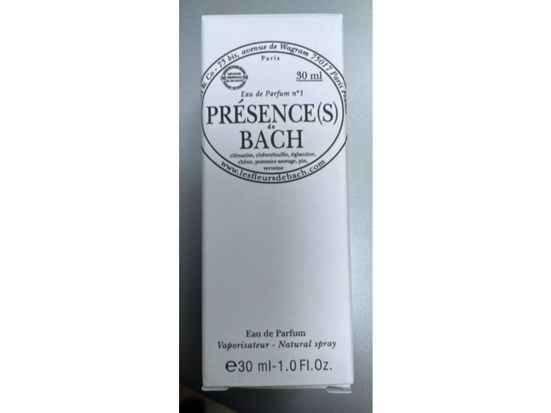 Les Fleurs de Bach Eau de Parfum Presence(s) de Bach, 30 mL