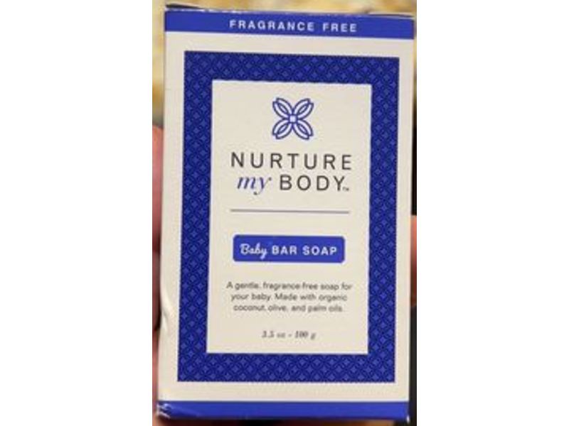 Nature My Body Baby Bar Soap, 3.5 oz/100 g