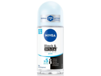 Nivea Black & White Invisible Anti-Perspirant, Fresh, 50 mL - Image 2