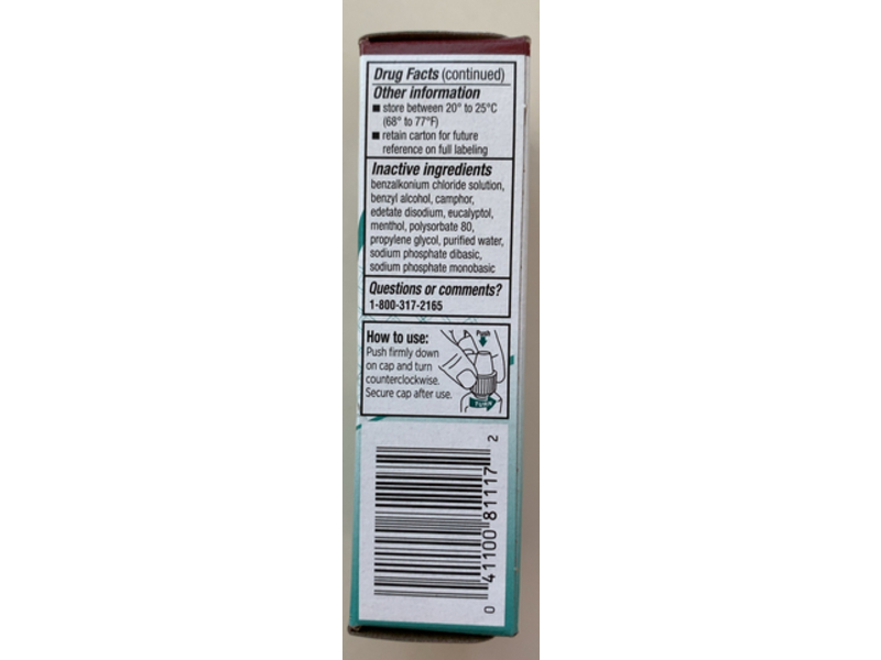 Afrin Severe Congestion Nasal Spray, 15 mL