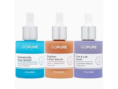 Gopure Power Serum Trio Set, 1 fl oz/30 mL