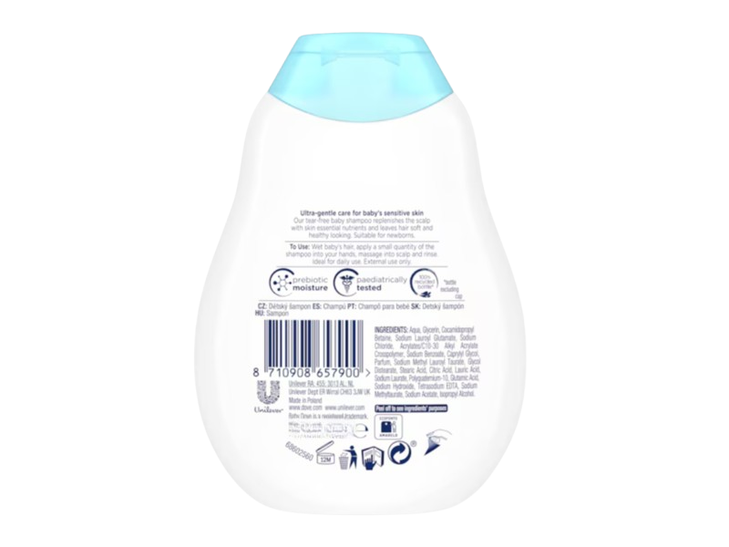 Baby Dove Rich Moisture Shampoo, 13 fl oz/384 mL