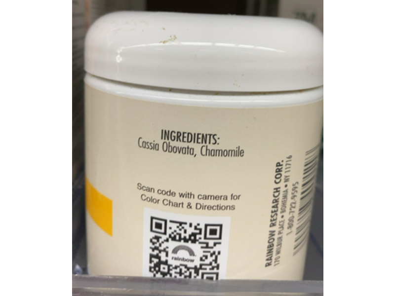 Rainbow Research Henna Hair Color & Conditioner, Blonde, 4 oz/113 g, Pack Of 5