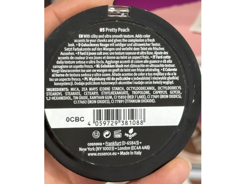 Essence Pure Nude Baked Blush, 0.24 oz/7 g