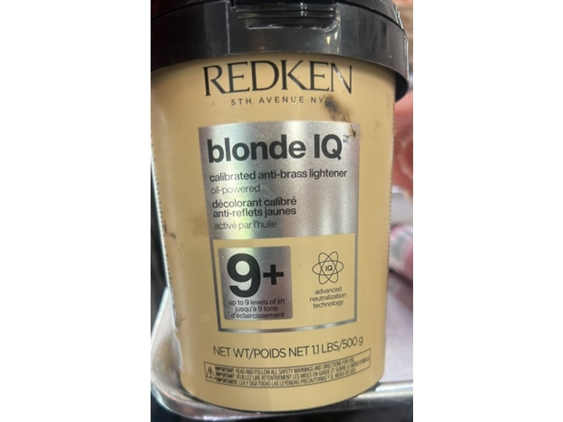 Redken Blonde IQ 9+ Calibrated Anti-Brass Lightener, 500 g