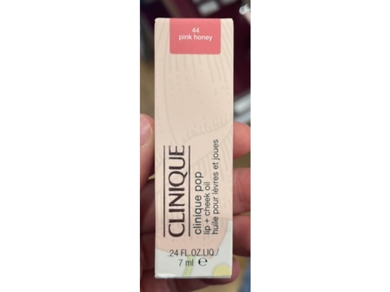 Clinique Pop Lip + Cheek Oil, 44 Pink Honey, 0.24 fl oz/7 mL
