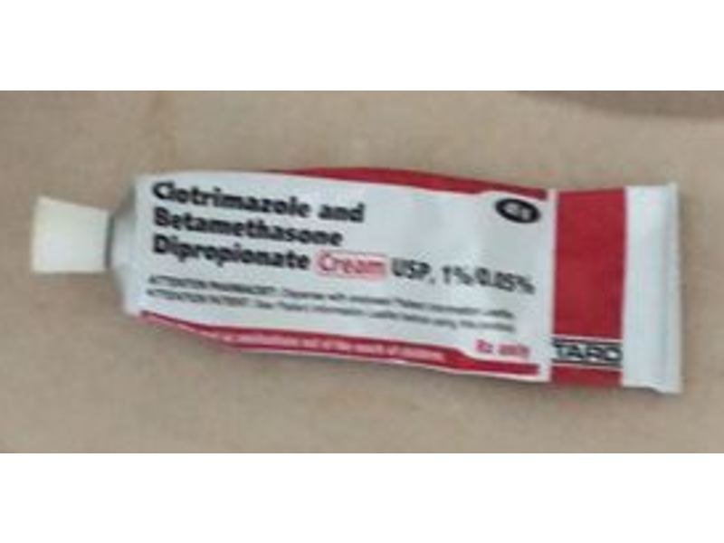 Clotrimazole and Betamethasone Dipropionate Cream USP 1%/005%. 45 g, Taro (RX)