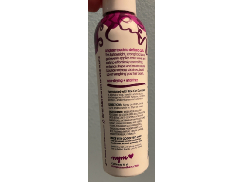 Not Your Mother's Defining Curl Talk Spray Gel, 6 fl oz/177 mL