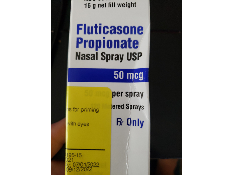 Fluticasone Propionate Nasal Spray USP, 50 mcg, GSMS Pharma (RX)