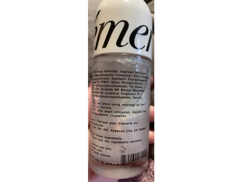 Cremerie Nourishing Body Oil, Vanilla Bonbon, 3 fl oz/90 mL