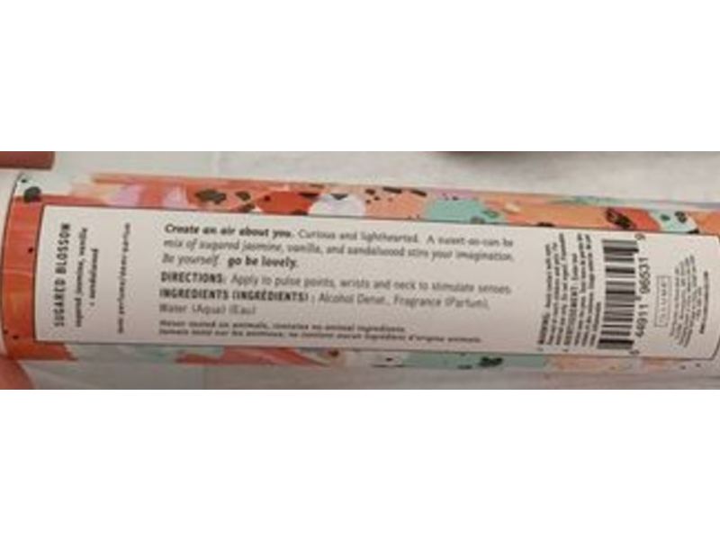 ILLUME Go Be Lovely Collection Rollerball Perfume, Sugared Blossom, 0.22fl oz/3.5 mL