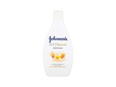 Johnson's Soft & Nourish Body Wash, Almond Oil & Jasmine Aroma, 400 mL