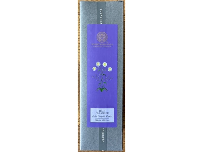 Forest Essentials Hair Cleanser, Amla, Honey & Mulethi, 6.76 fl oz/200 mL