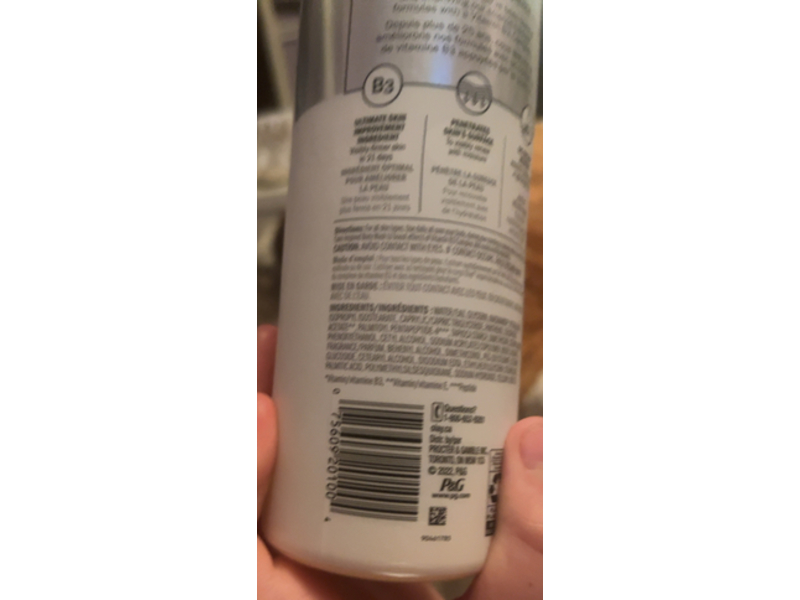 Olay Firming Body Lotion, Collagen Peptide & B3, 502 mL