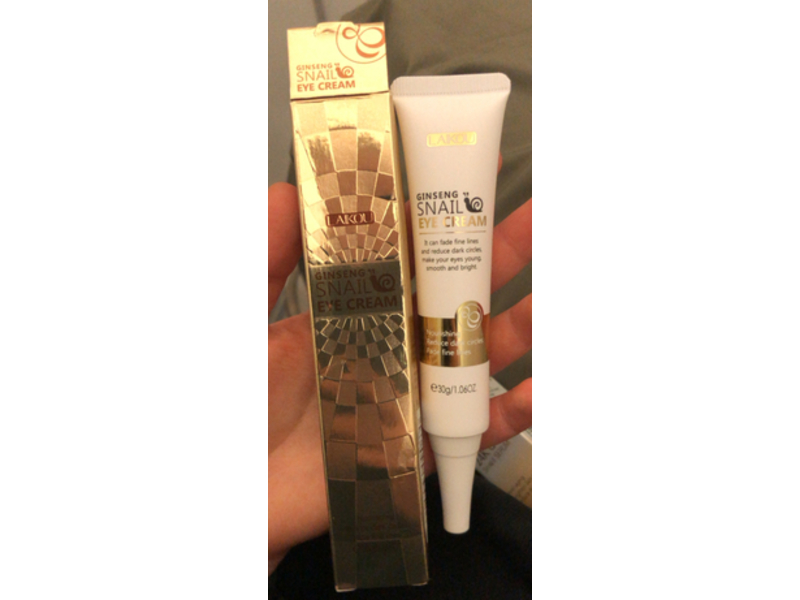 Laikou Ginseng Snail Eye Cream, 1.06 oz/30 g