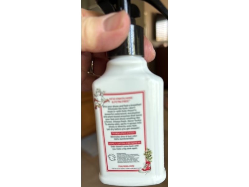 Sole-Pourri Shoe + Foot Funk-Fighting Odor Eliminator, Cedarwood Eucalyptus, 3.4 fl oz/100 mL