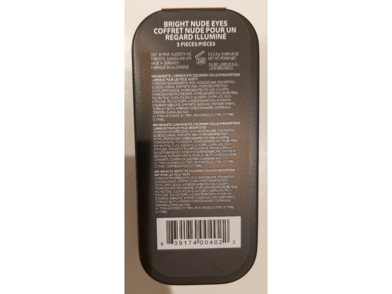 Nudestix Bright Nude Eyes Set