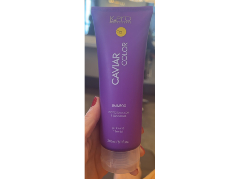 K.Pro Professional Caviar Color Shampoo, 8.11 fl oz/240 mL