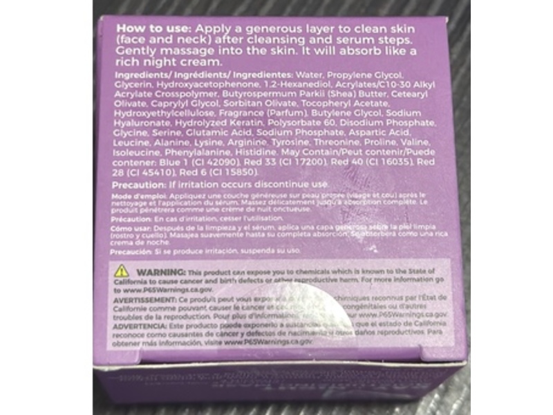 La Splash Day+Night Moisturizing Mask, 1.77 oz/50 g