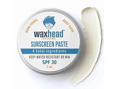 Waxhead Sunscreen Paste, SPF 30, White, 2 oz