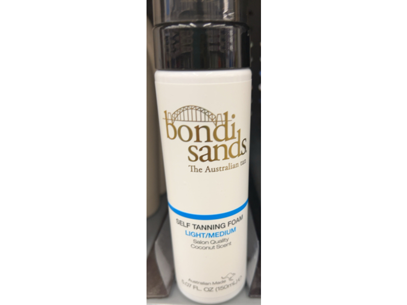 Bondi Sands Self Tanning Foam, Light/Medium, 5.07 fl oz/150 mL