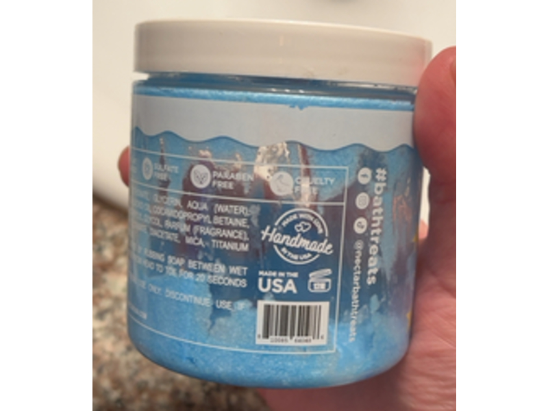 Nectar Bath Treats Whipped Soap, Ocean Breeze, 5 oz/142 g