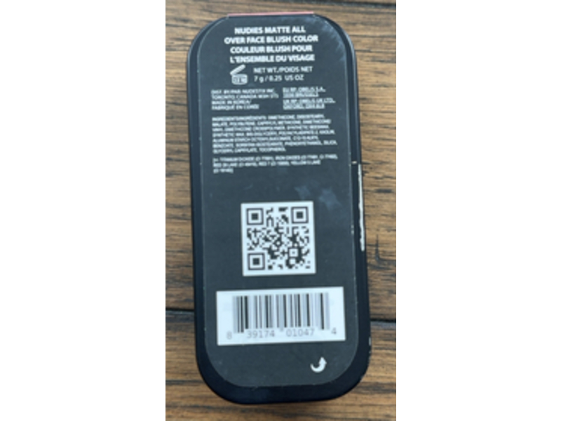 Nudestix Nudies Cream Blush, Sunkissed Pink, 0.25 oz/7 g