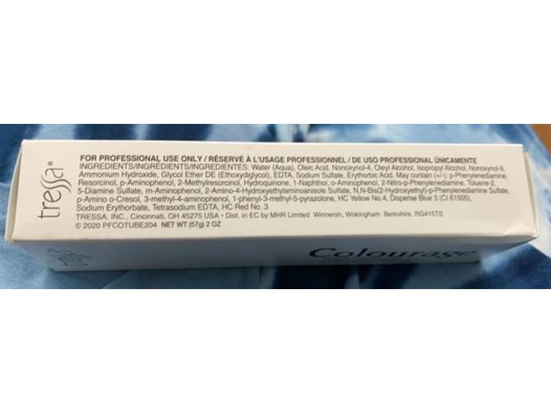 Tressa Colourage Permanent Gel Color