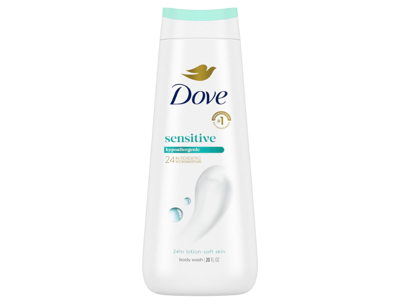 Dove Hypoallergenic Sensitive Body Wash, 20 fl oz