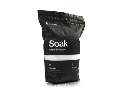 Ice Barrel Soak Mineral Epsom Salt, Lavender, 2.72 kg
