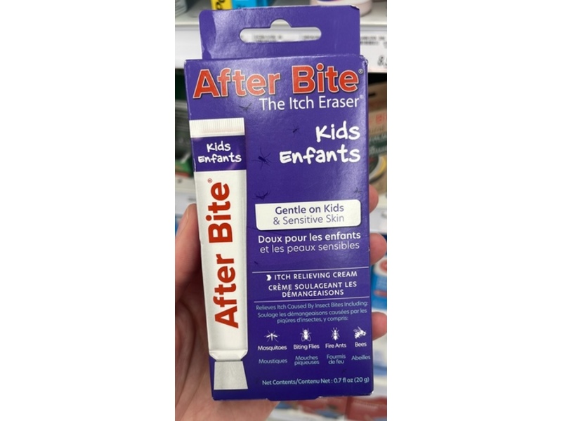 After Bite Kids The Itch Eraser Relieving Cream, 0.7 fl oz/20 g