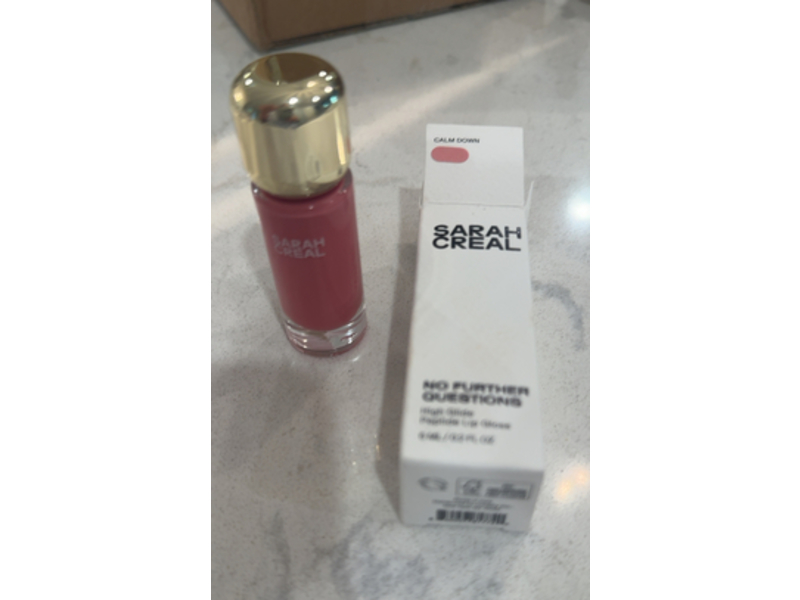 Sarah Creal Beauty No Further Queations Lip Color, Calm Down, 0.2 fl oz/6 mL