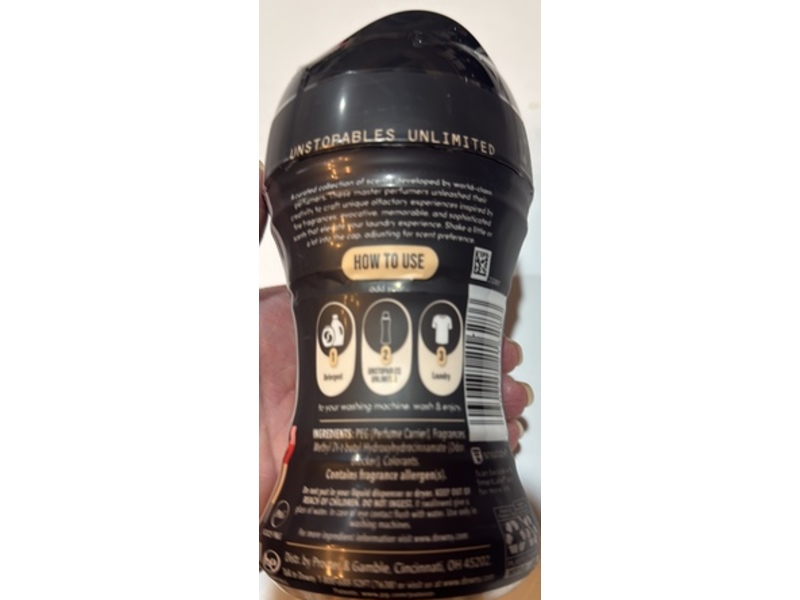 Downy Unstopables N.26 Laundry Scent Booster, 4.8 oz/136 g