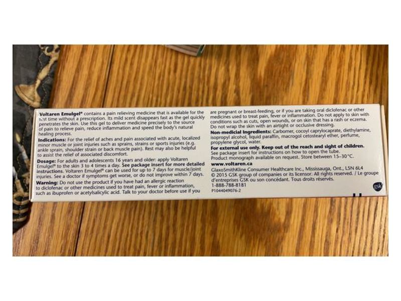 Voltaren Emulgel, Original, 100 gm