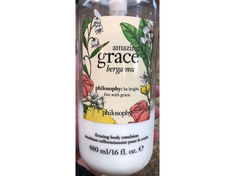 Philosophy Amazing Grace Firming Body Emulsion, Bergamot, 16 fl oz/480 mL