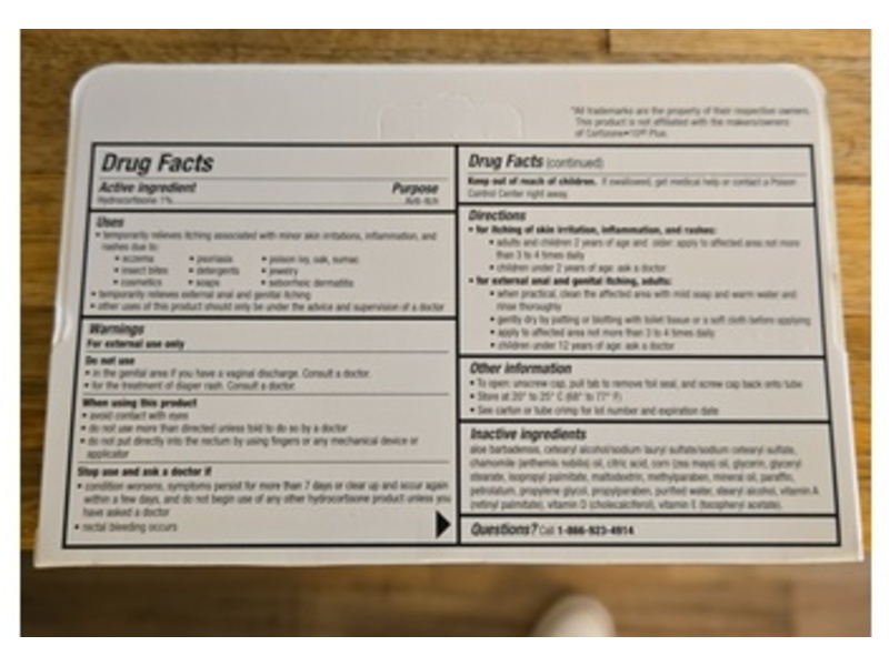 Good Neighbor Pharmacy Anti-itch Cream Hydrocortisone 1 Plus 12 Moisturizer, 1 oz/28.4 g