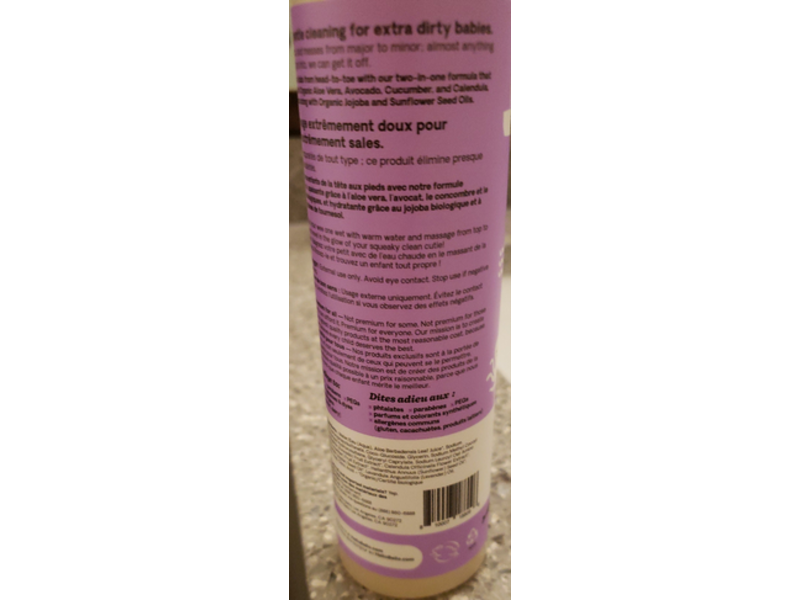 Hello Bello Shampoo And Body Wash, Lavender, 16 fl oz/296 mL